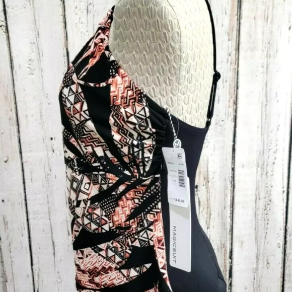 Women's Miraclesuit Slimming Tummy Control Shapewear One Piece Swimsuit $146 NEW - Picture 8 of 11